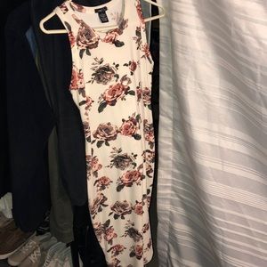Rue 21 floral midi dress NWT